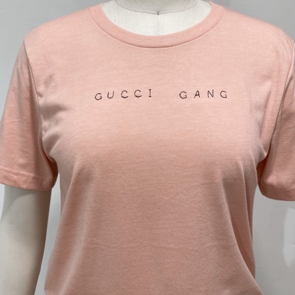 Light Pink T-Shirt w/ Black Text